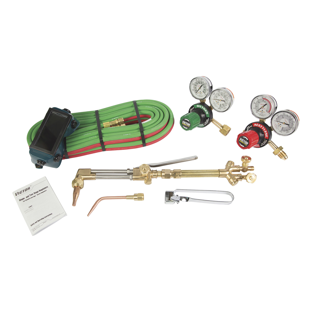 Oxicorte y Soladura Autógena Kit Medialist 350 Classic Acetileno o Propano Victor
