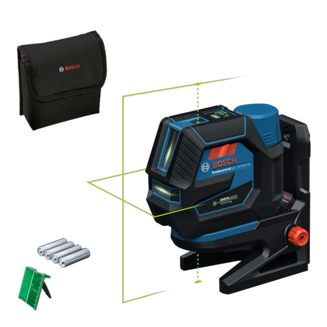 Nivel Laser Giratorio Bosch 50mt / 25mt GCL 12V-50-22 CG