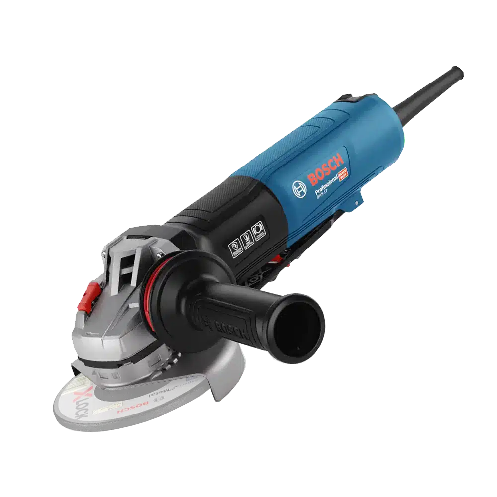 Minipulidora Bosch 5" Gatillo de Seguridad 1700w 2800-11500rpm M14 127v 13a 125mm (06017D13G0)
