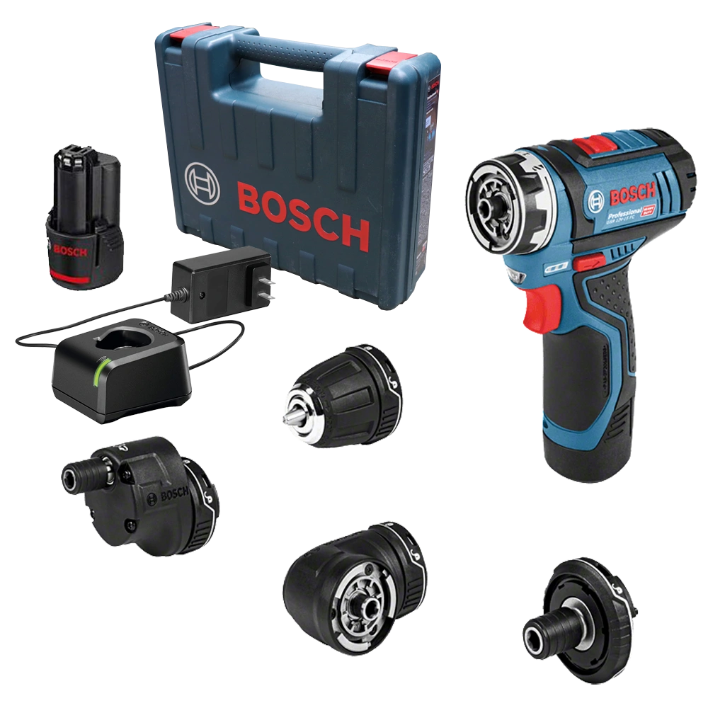 Taladro Atornillador Inalambrico Bosch 12v 1300rpm 1 Cargador + 2 Baterias de 1.5ah