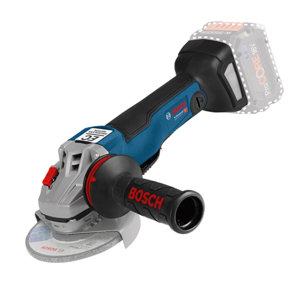 Pulidora Angular Inalambrica Bosch 4-1/2" 18v,9000rpm (No Incluye Bateria Ni Cargador)