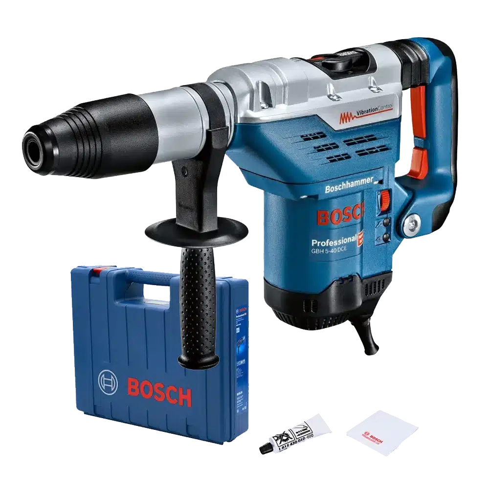 Rotomartillo Bosch SDS MAX 1150W 0-340rpm 6,4Kg, Vibration Control