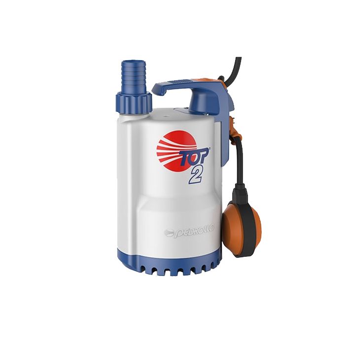 Electrobomba Drenaje TOP2 Pedrollo Para Aguas Limpias 0,5hp-1 1/4-1F-110v