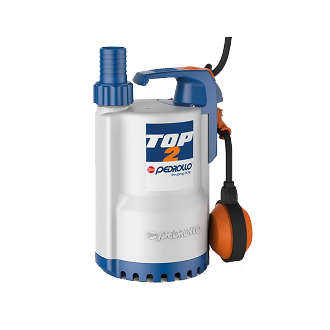 Electrobomba Drenaje Pedrollo Top2Vortex Aguas Sucias 0.5hp,1 1/4",1f,110v