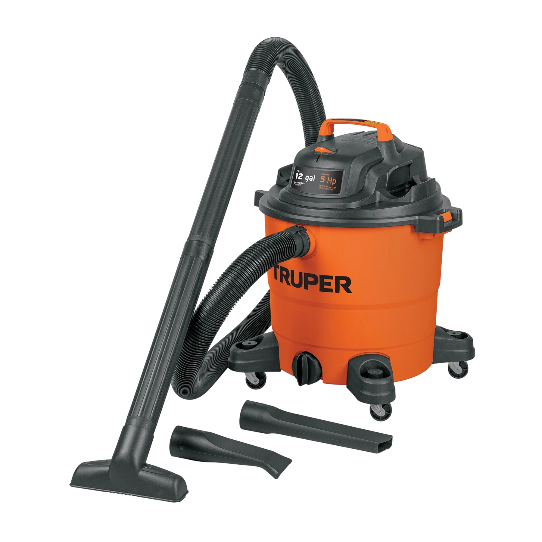 Aspiradora en Seco y Humedo 3700w 30lt Truper 