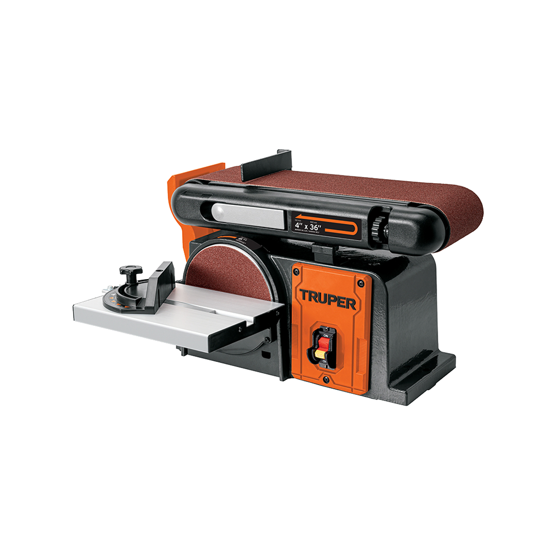 Lijadora de Banda y Disco Truper 4″ y 6″ 370W