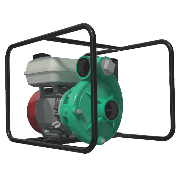 Motobomba A Presion Hierro Barnes 2x2m Gasolina 6,5hp
