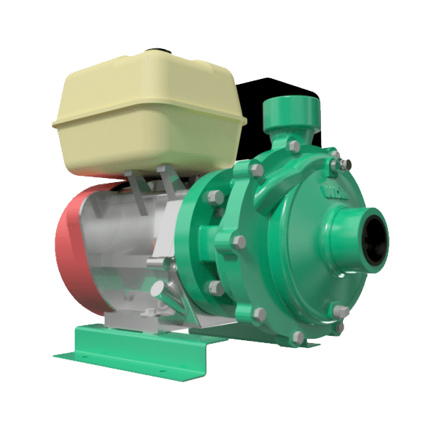Bomba Alta Presion Barnes 2x2 Motor Gasolina 15hp Hierro