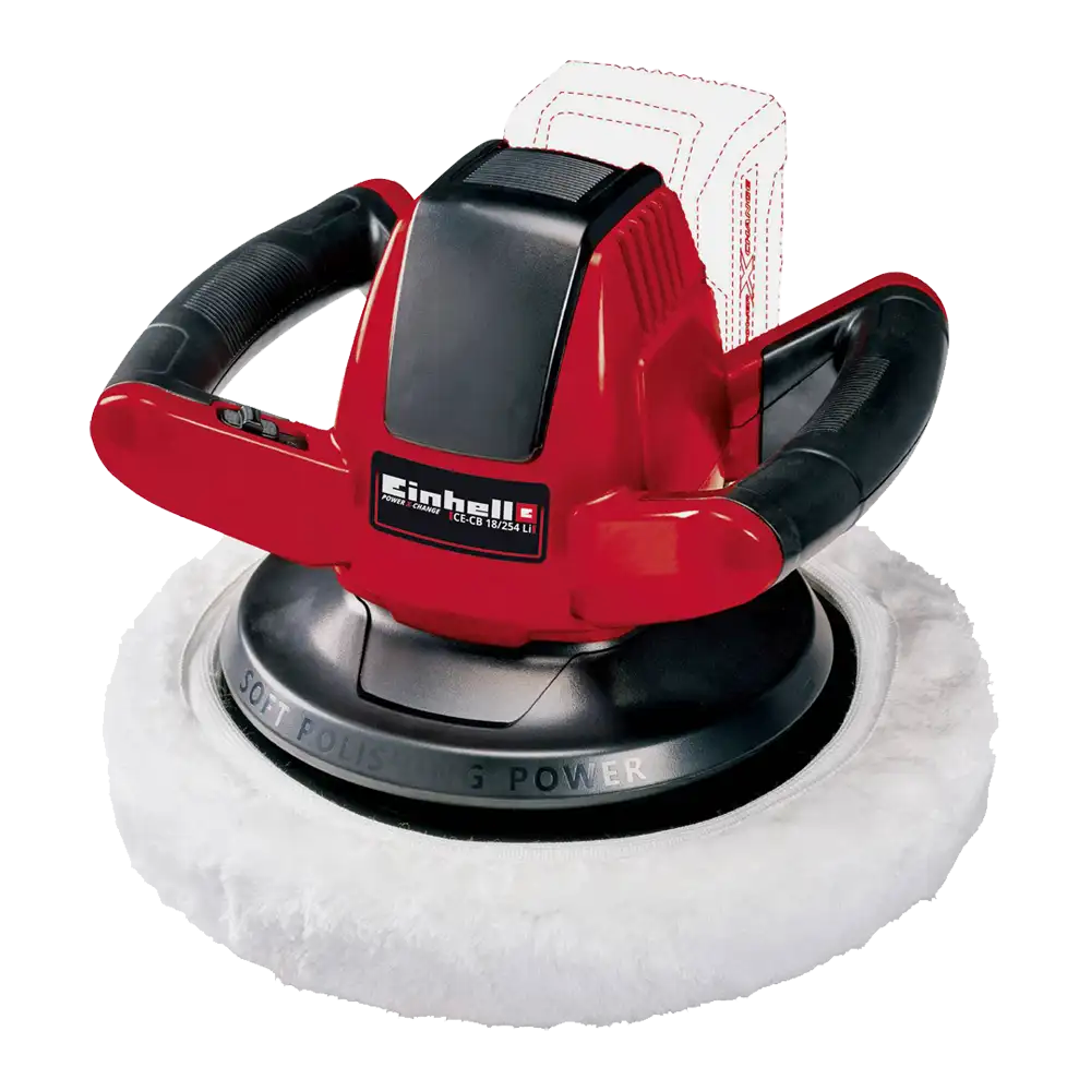 Polichadora Inalambrica Einhell CE-CB 18/254 LI-Solo,250rpm (Sin Bateria Sin Cargador)