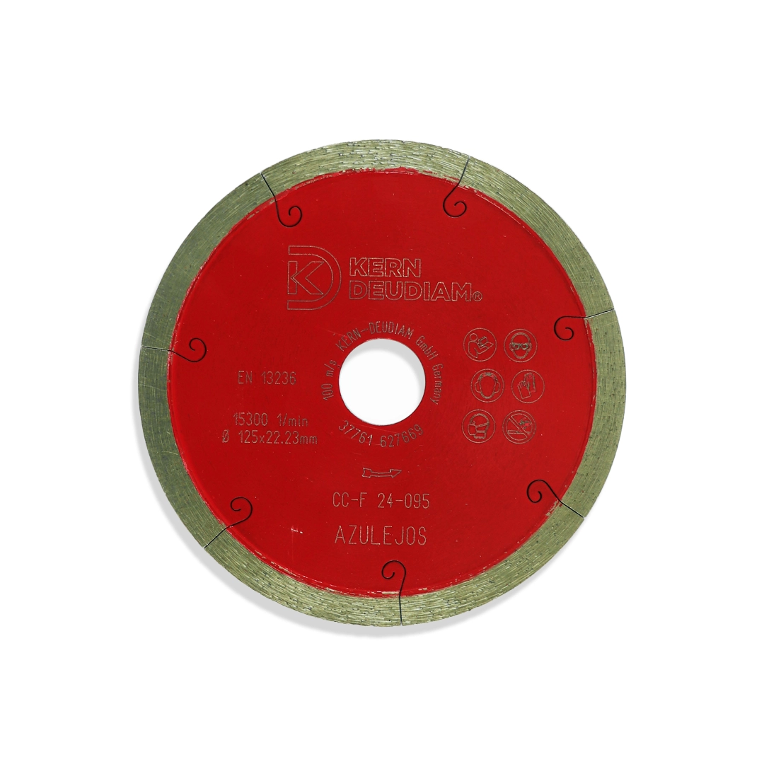 Disco Diamantado Continuo Kern Deudiam CC-F 5" 7/8" Sinter Titan 125 x 22.23 mm