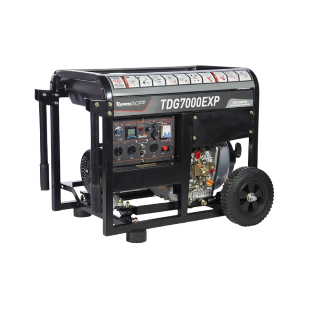 Planta Eléctrica Diésel Cabinada Toyama 6.0kVA 115/230V 1F TDG7000SEXP + Transferencia Automática  (copia)