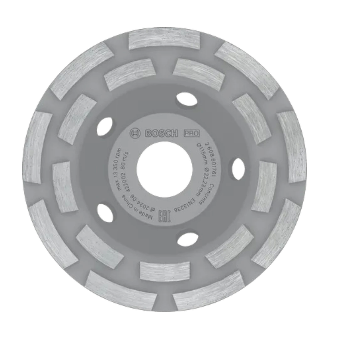 Copa Diamantada Segmentada Expert Bosch 4-1/2" (P/Concreto)