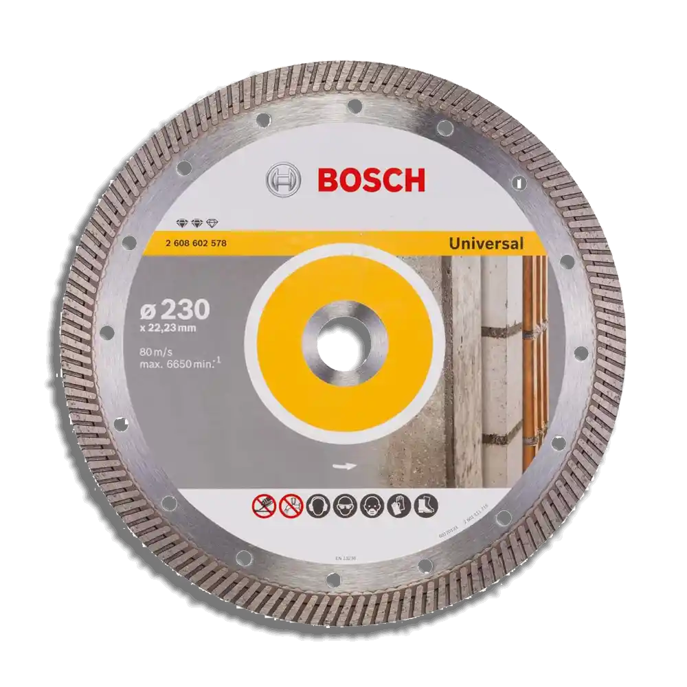 Disco Bosch Diamantado Corte Continuo 9" Universal (Turbo)