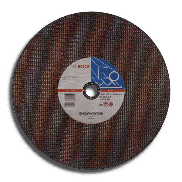 Disco Abrasivo Bosch 13″x 1" x 3/25" A30SBF Corte Metal