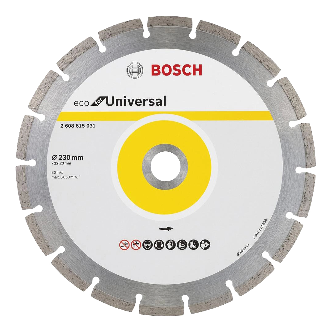 Disco diamantado segmentado Bosch 9" Multimaterial