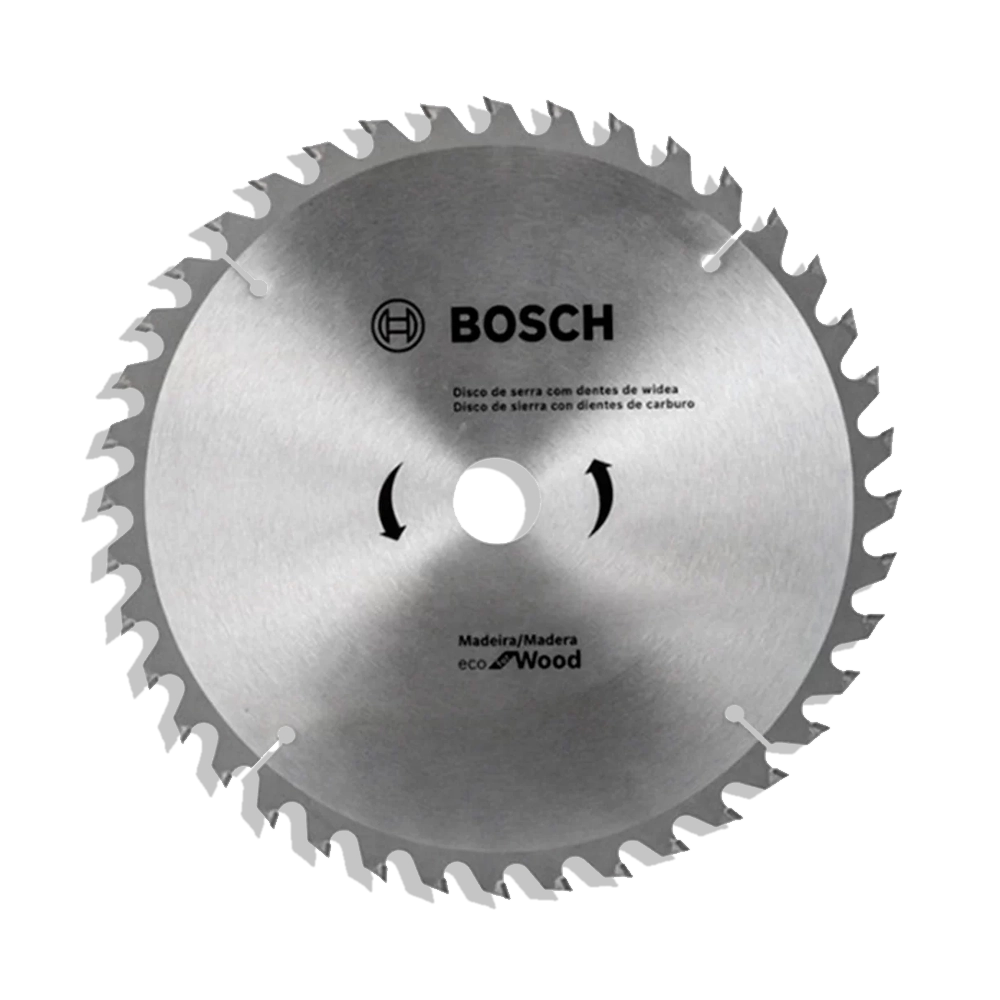 Disco Sierra Bosch 7-1/4" Eje 3/4" Madera 40 D