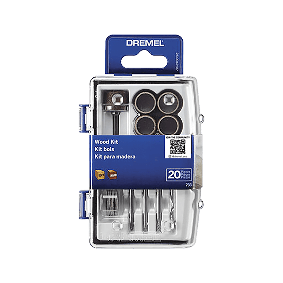 Set Dremel 20 Accesorios para Madera