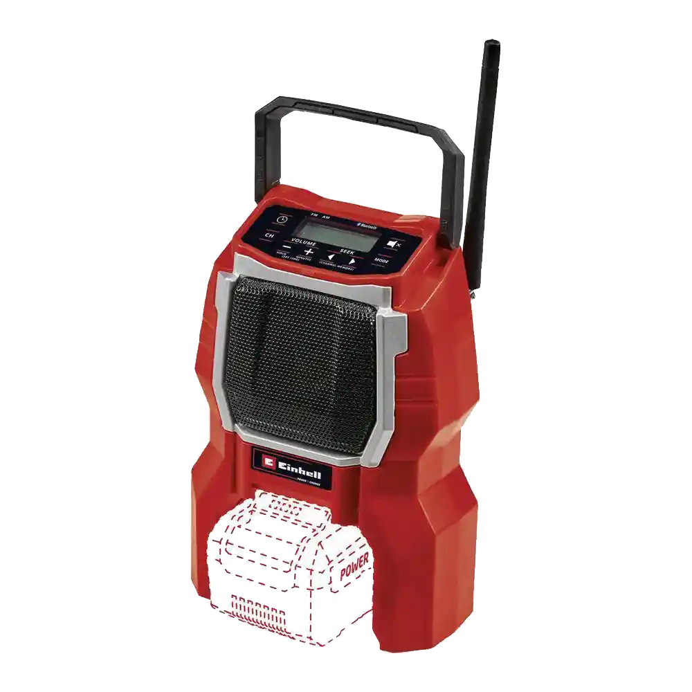 Radio Parlante Bluetooth Inalámbrico Einhell 18V TC-RA 18 Li BT