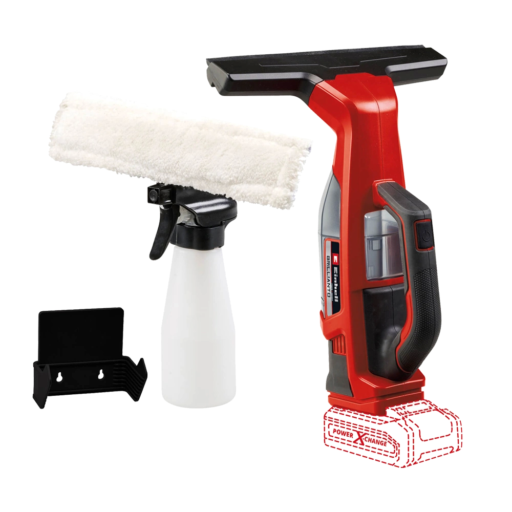 Limpiador de Cristales inalámbrico Einhell 28cm BRILLIANTO