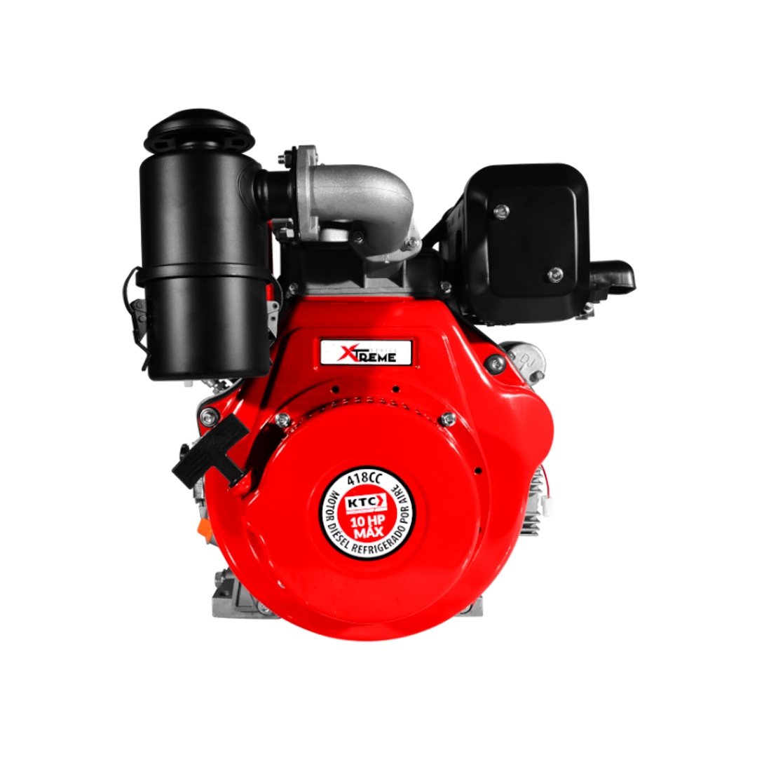 Motor Diésel KTC 10Hp 3600rpm Arranque Eléctrico