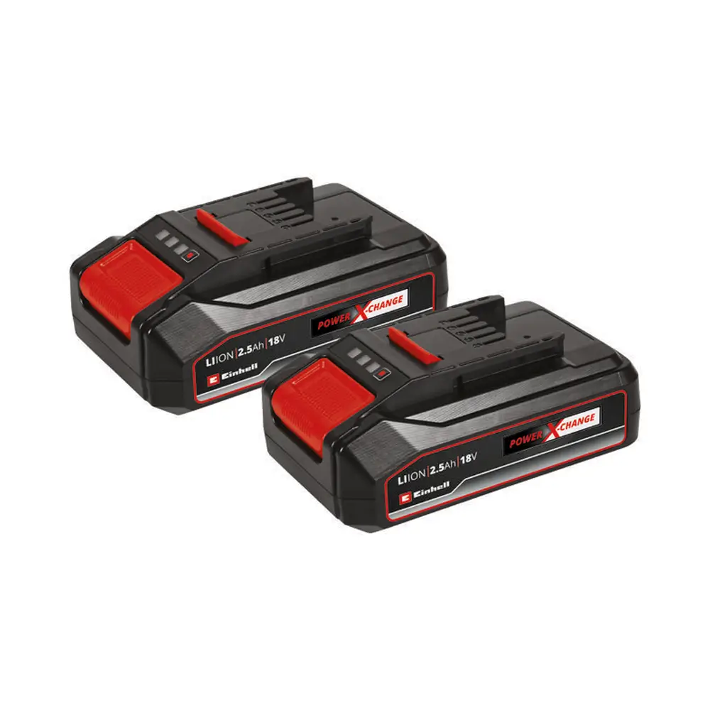 Bateria Einhell 18v 2,5Ah X 2 Unds (Twin Pack)