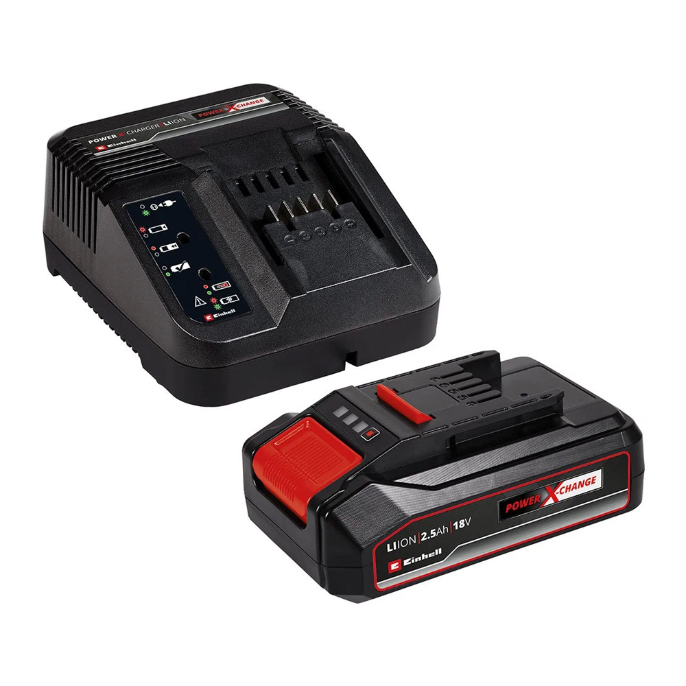 Batería Einhell 18v 2,5Ah + Cargador (Starter Kit 2,5Ah)