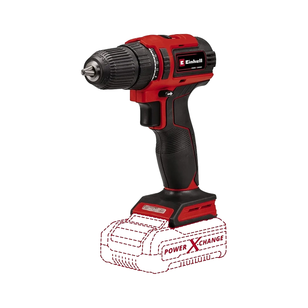 Taladro Atornillador Inalámbrico Einhell 40Nm / 20 + 1 TE-CD 18/40 Li BL Brushless