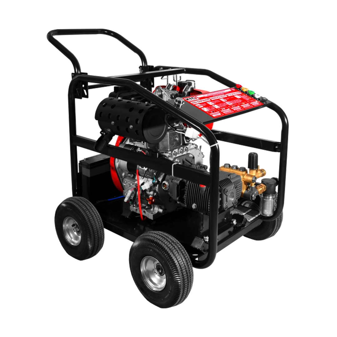 Hidrolavadora Alta Presión Diésel 4.000 PSI 10Hp Carro, 460-DHPW40R