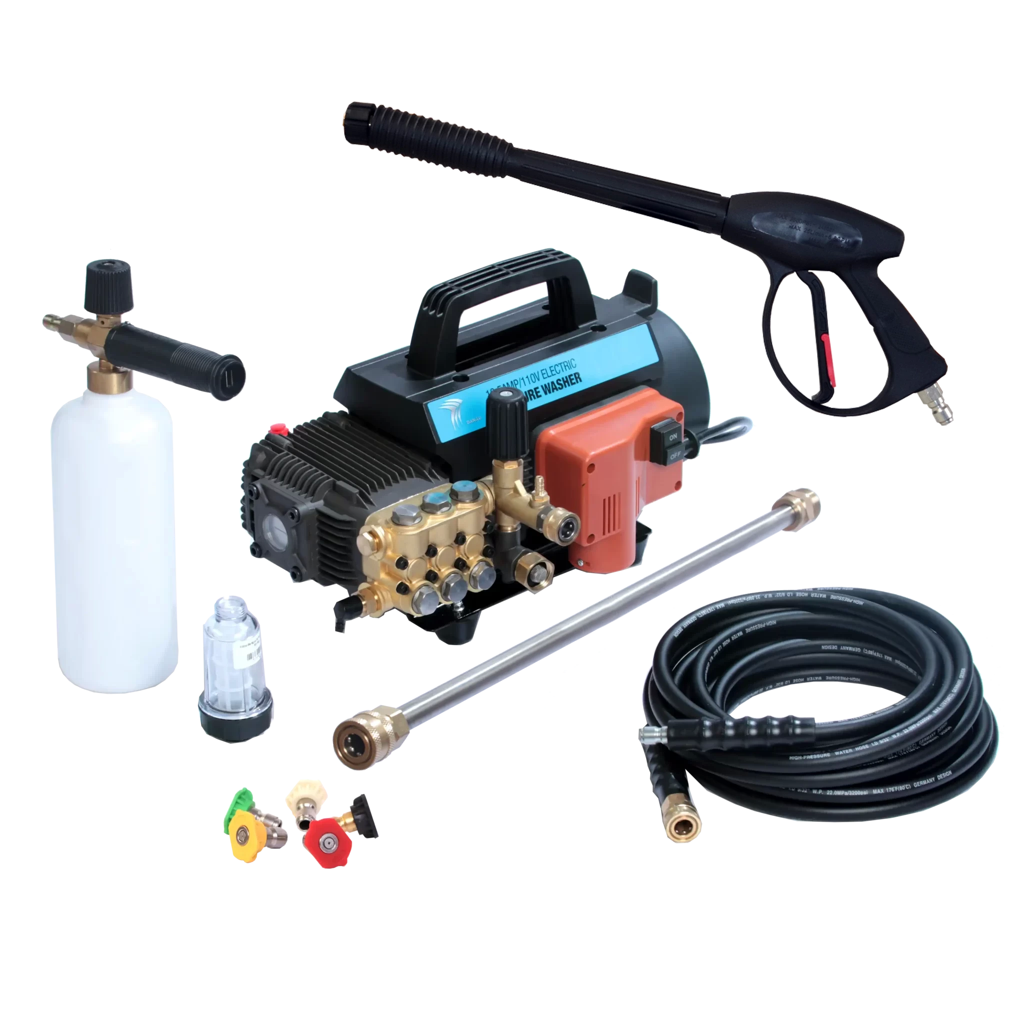 Hidrolavadora Alta Presión KTC 1500PSI 2.0Hp 110V 1F (copia)