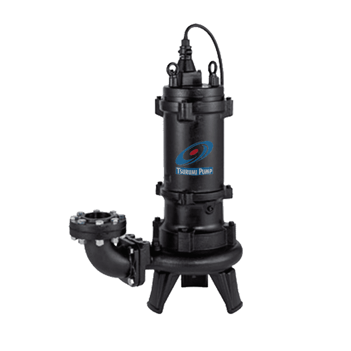 Electrobomba Sumergible Aguas Negras Tsurumi 3F, 1hp, 2", 220V Cortadora