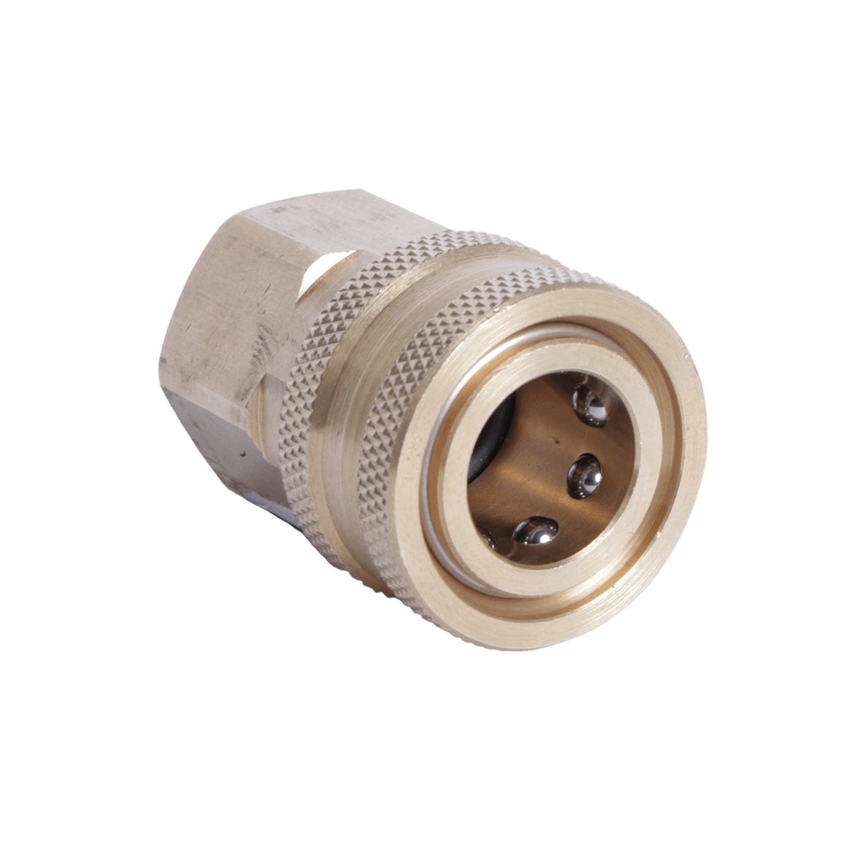 Acople Rapido Hembra Hidrolavadora de 3/8" (KIT MQ) -B1 (DANAU)
