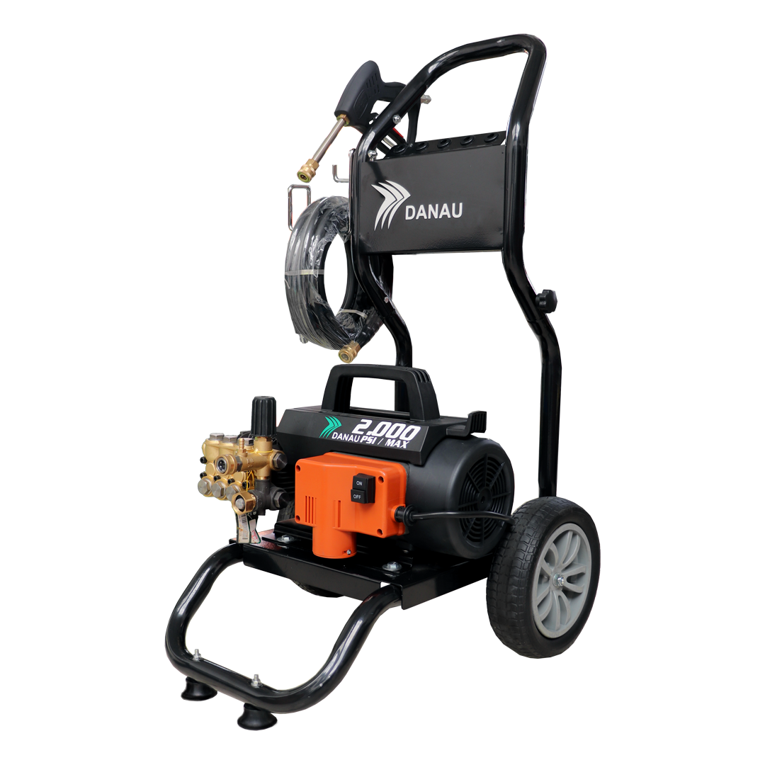 Hidrolavadora Danau 2000 psi 110V Kit + Carro