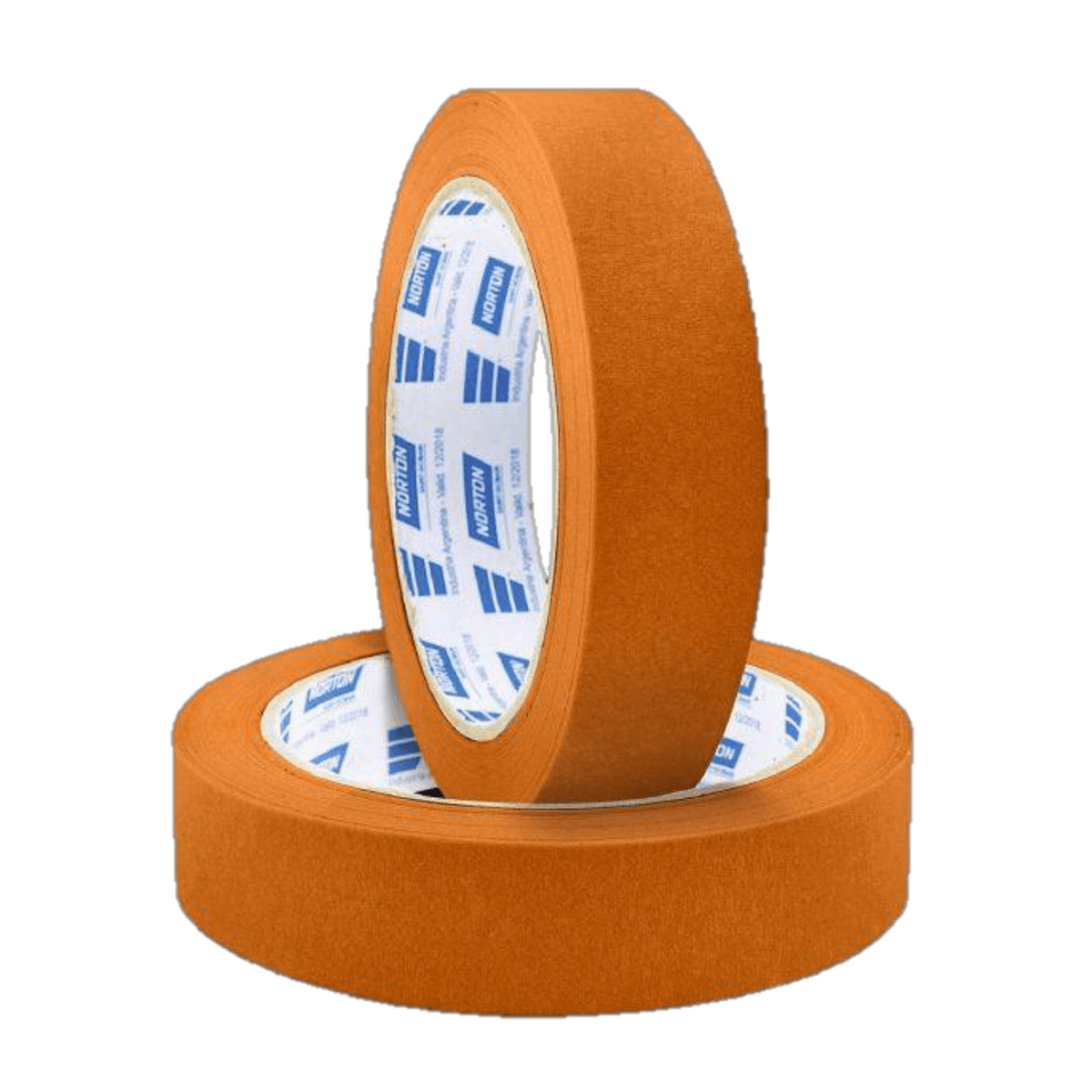 Cinta Norton Automotriz Color Naranja - 18mm x 55m