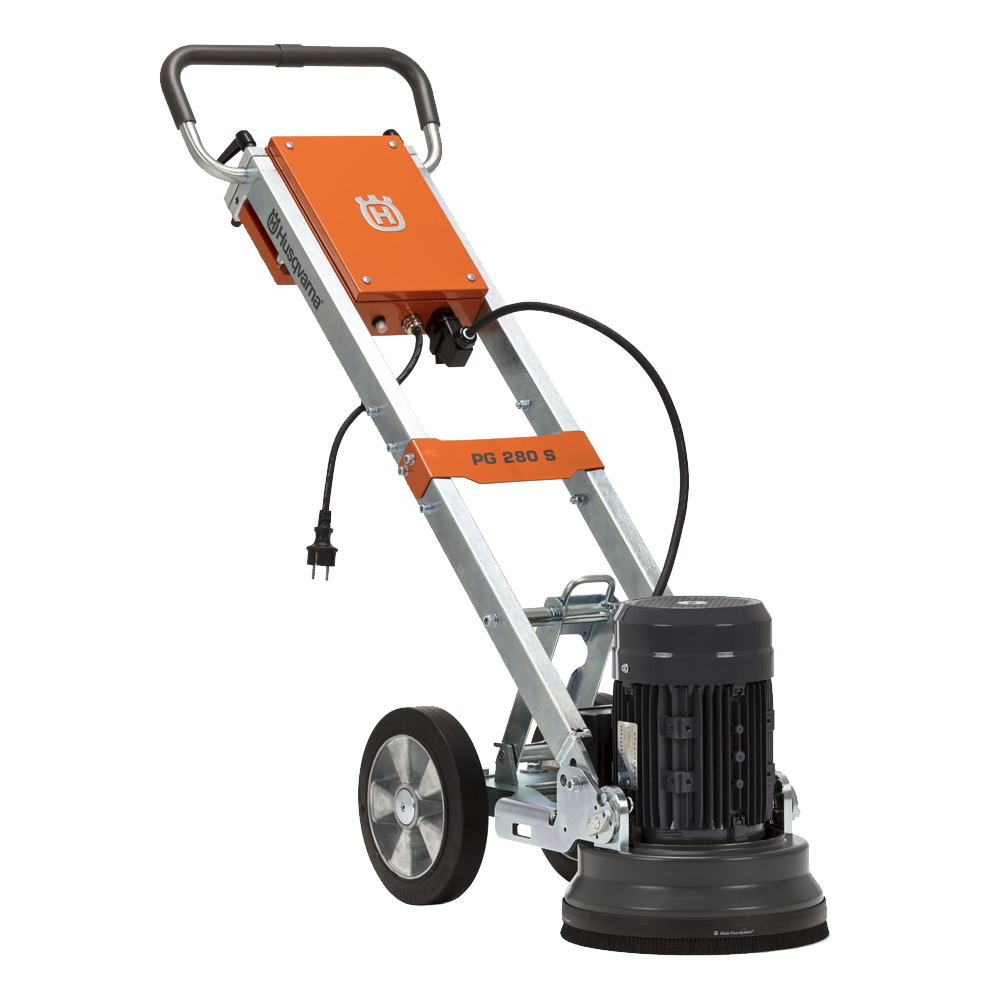 Pulidora de Piso Husqvarna 11"Diametro Plato 280mm 3hp 220v 1f