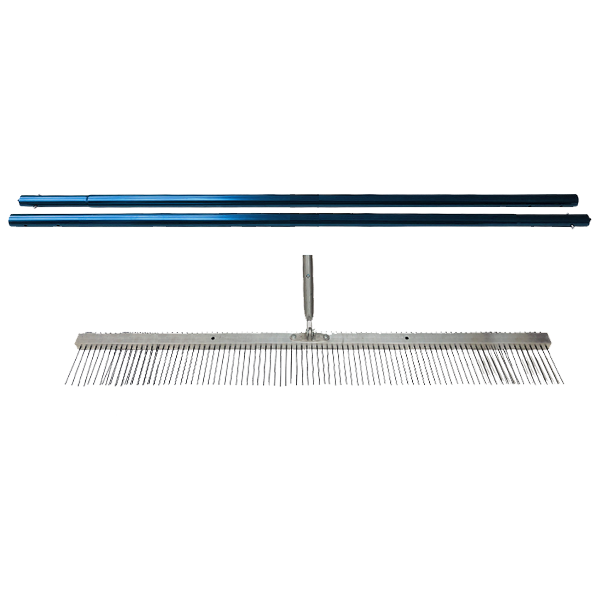 Cepillo Texturizador 60" (1,5m) Incluye Mangos y Adaptador JF