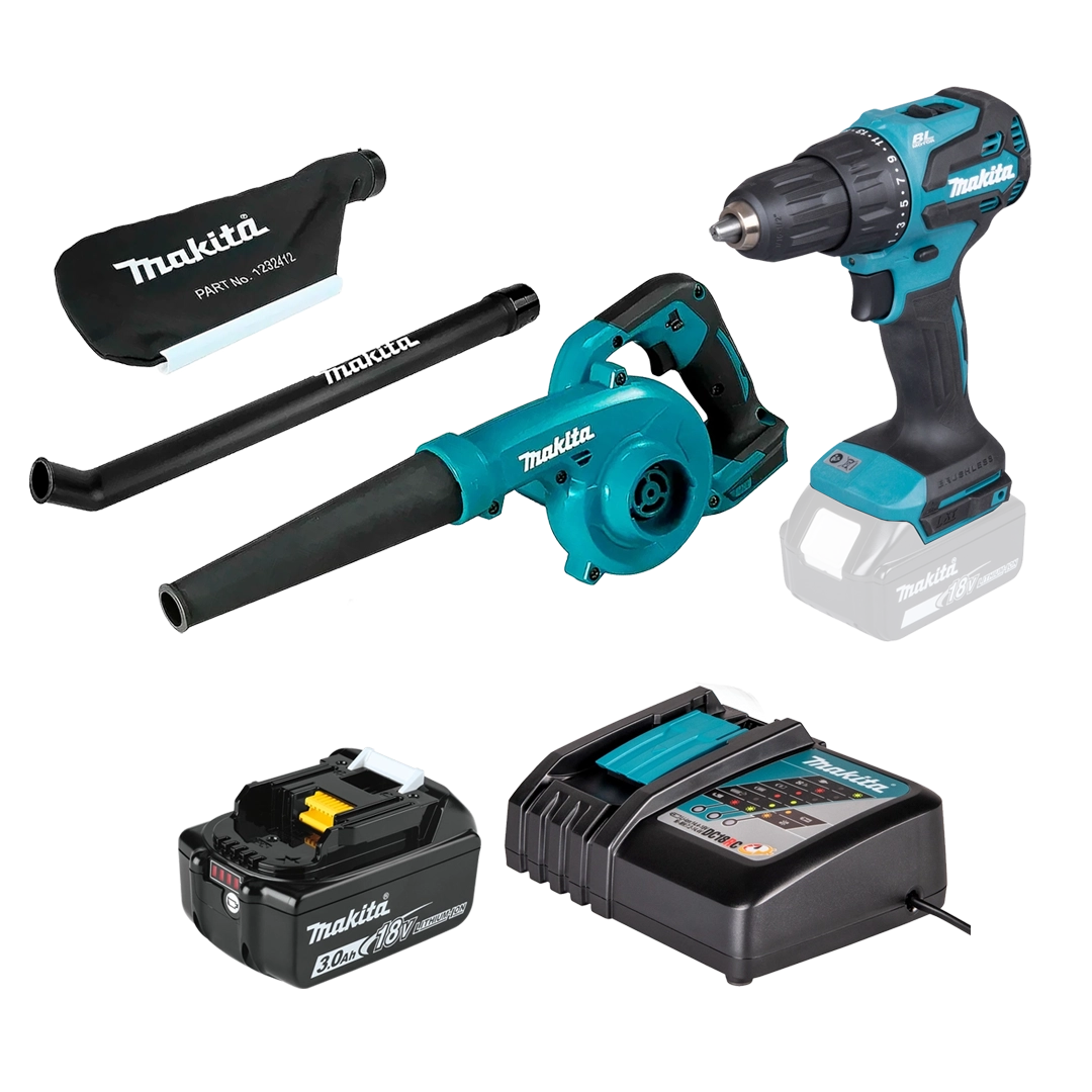 Taladro Percutor Inalámbrico Makita 1/2" 65Nm 18V Brushless DHP490Z  (copia)