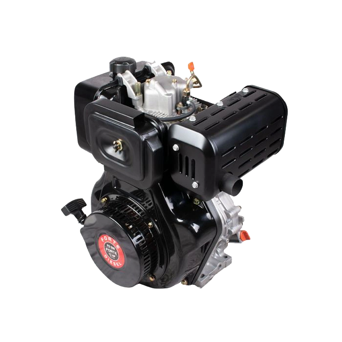 Motor Diésel FORTE 13Hp, 3600 rmp Arranque manual, eje cuña