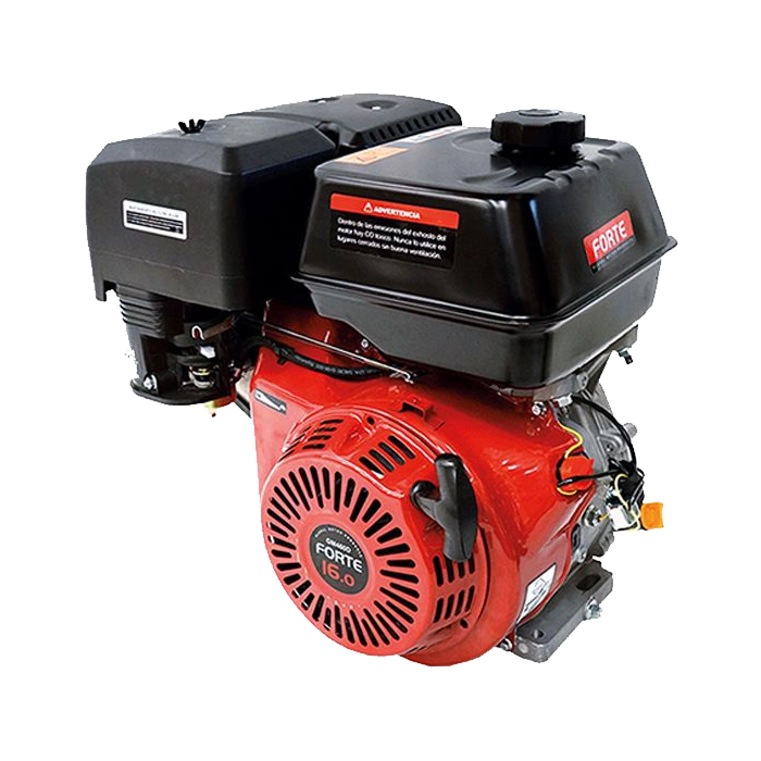 Motor Gasolina Forte 16Hp, 3600 rpm, eje roscado