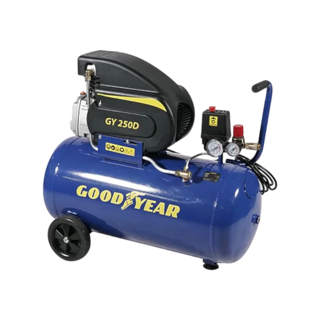 Compresor de Aire Lubricado GoodYear 2hp 50lt GY250DS