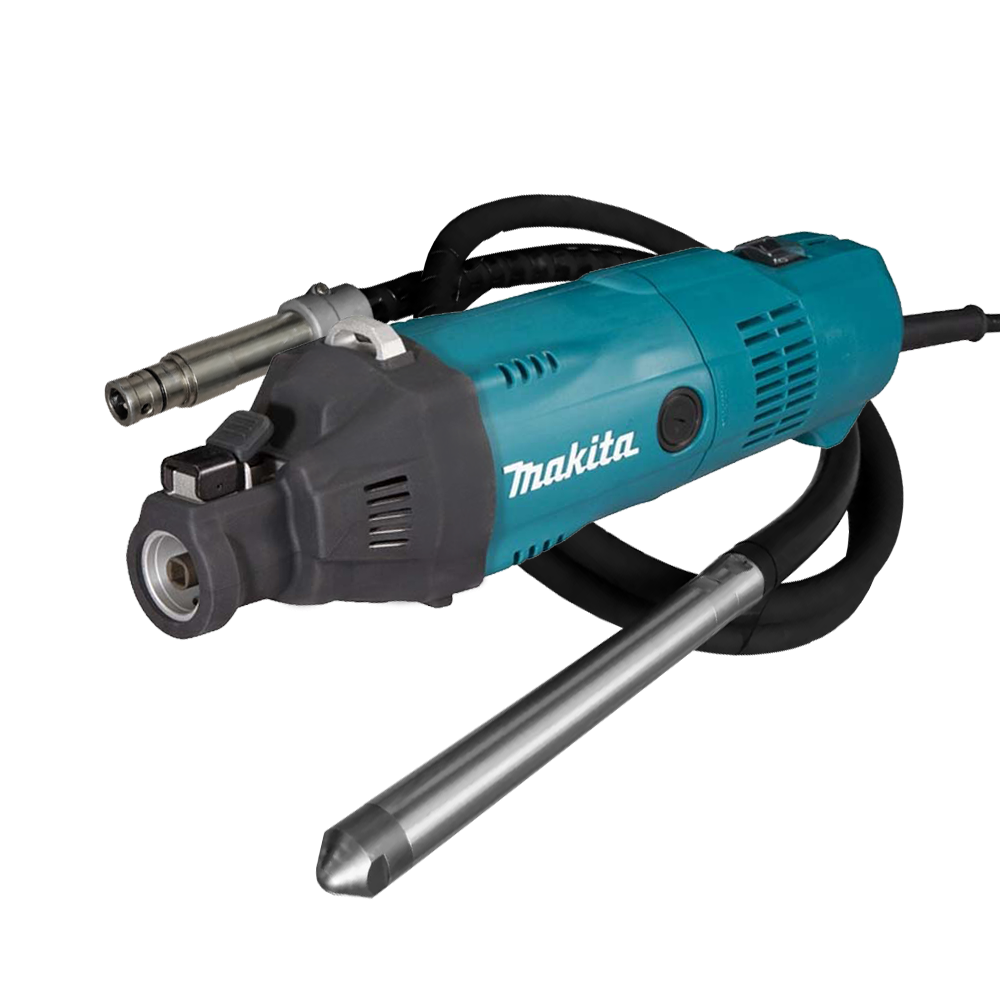 Vibrador para Concreto Makita 2.6Hp 16.000 rpm VR1000 + Eje Flex 4mt Cabezote 45mm (copia)