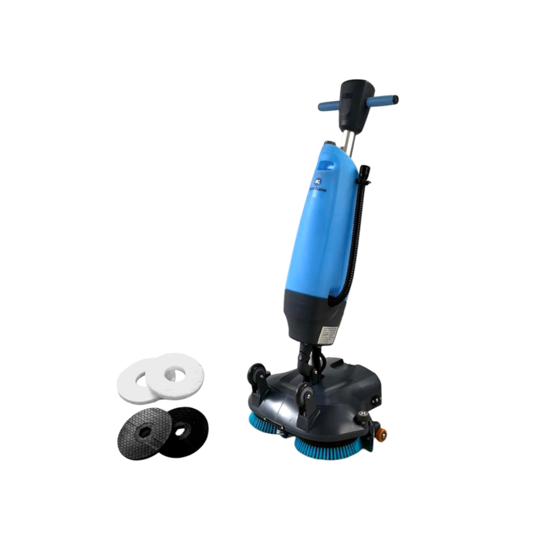 Mini Fregadora Aspiradora Cepillo Doble MP18-T1