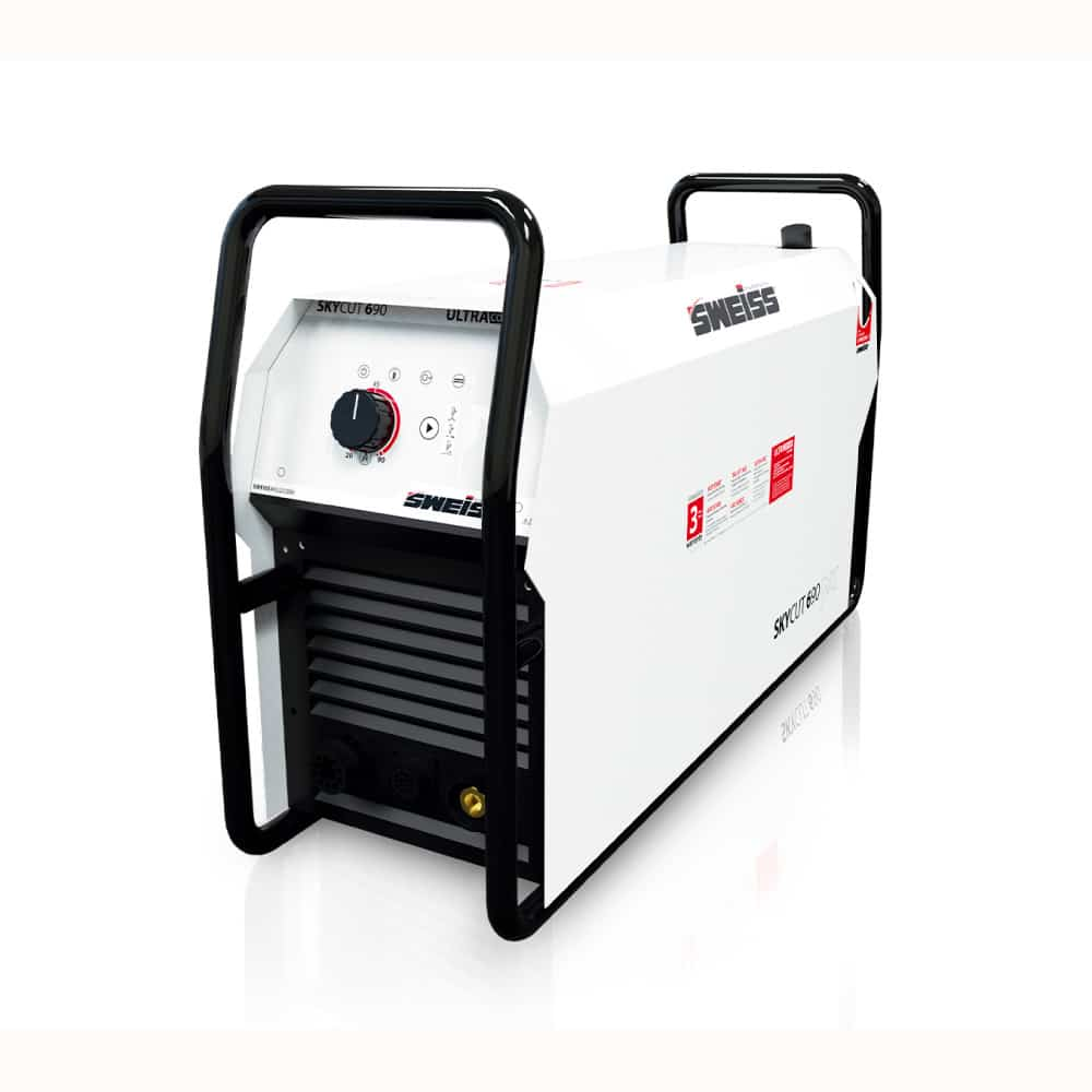 Equipo de Corte Plasma Inversor Sweiss 60amp,al 95% a 40°,220v,1/3ph
