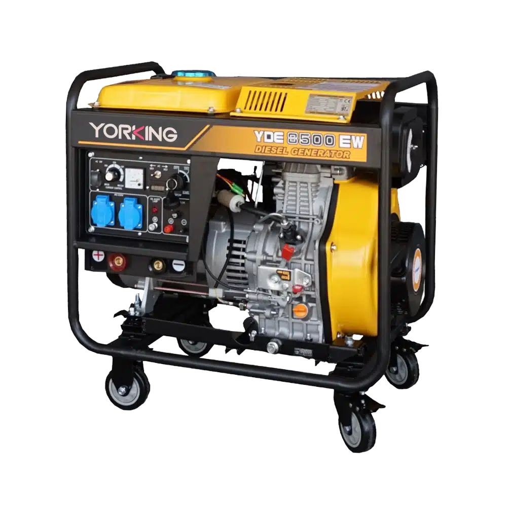 Motosoldador Diesel Yorking Abierto Arranque Electrico Analogo 1f 3.5kva 110/220v 3600rpm